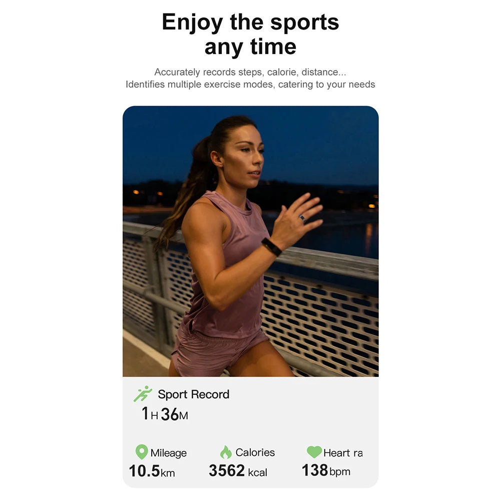 2024 R02 Smart Ring: Multifunctional Health Tracker with Step Count, Heart Rate, Blood Oxygen Monitoring, and Sleep Analysis - Waterproof Design for Men and Women