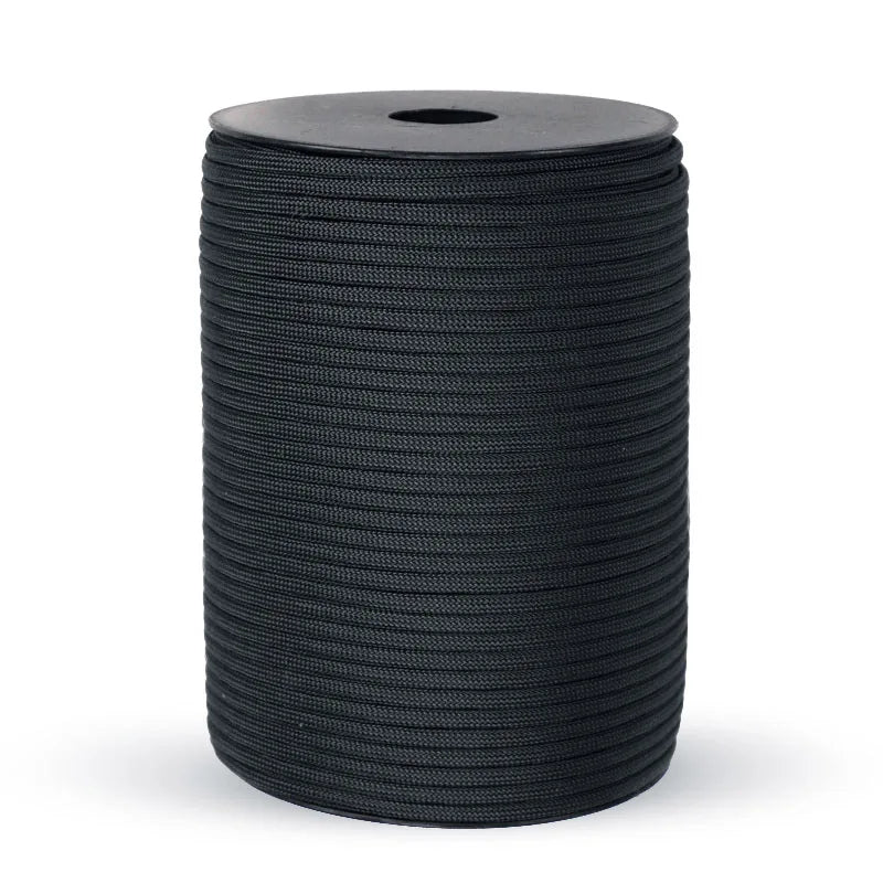 100M Military-Grade 550 Paracord - 9-Core 4mm Outdoor Survival and Camping Utility Rope