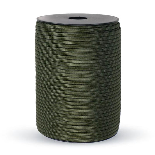 100M Military-Grade 550 Paracord - 9-Core 4mm Outdoor Survival and Camping Utility Rope