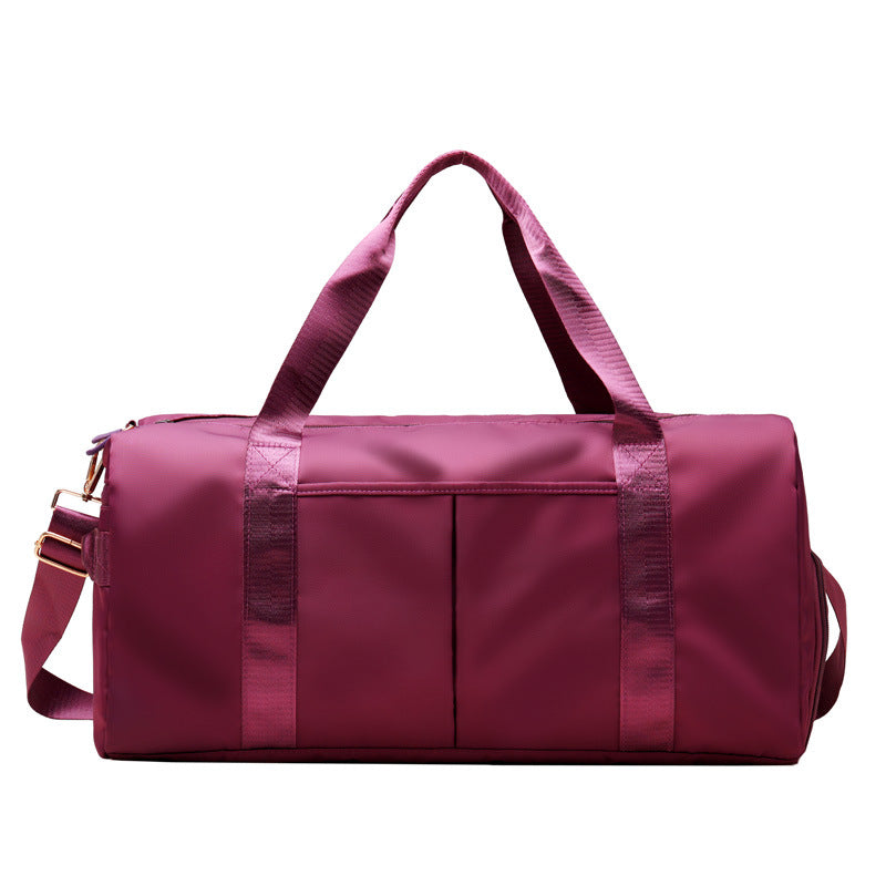 Waterproof Duffel Bag for Fitness and Travel - Unisex Weekender Shoulder Bag for Gym and Swimming