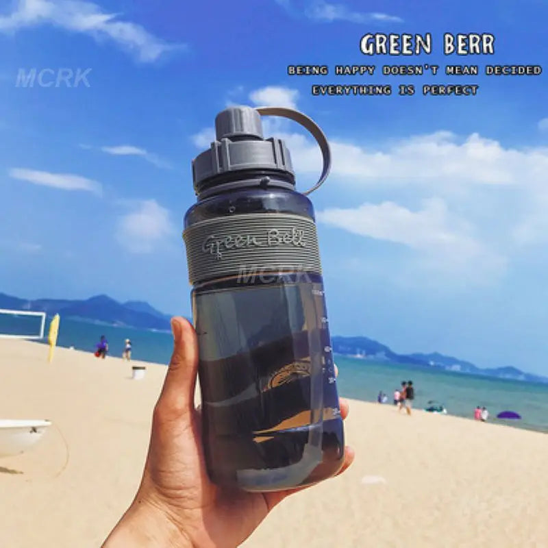 Portable 1.5-Liter Silicone Sports Water Bottle with Straw - Wholesale Bulk Option