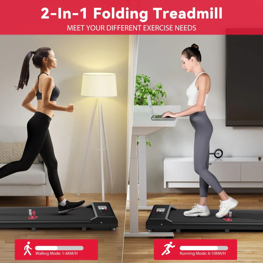 C1 Treadmill with Adjustable Speed Range of 1-10 KM/H