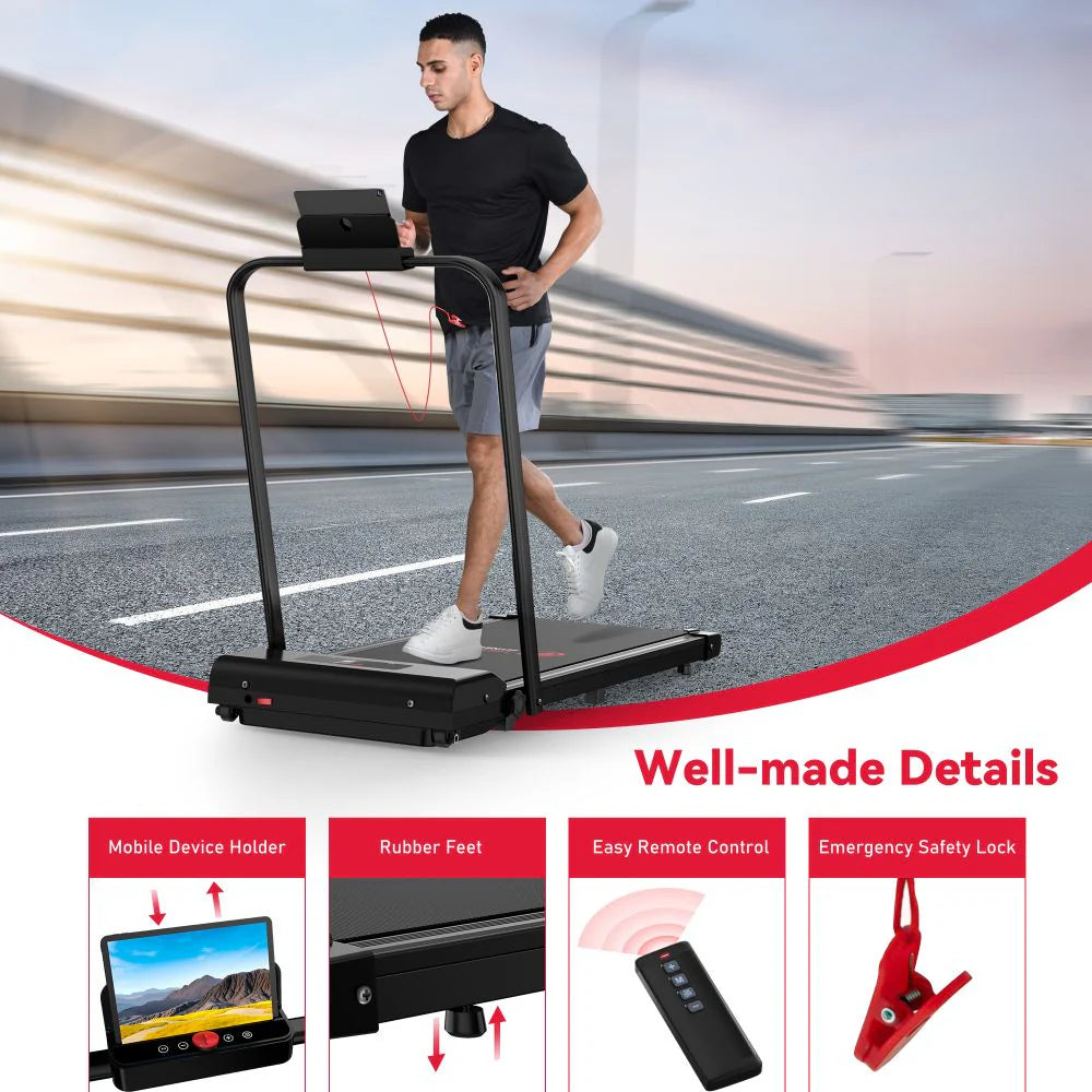 C1 Treadmill with Adjustable Speed Range of 1-10 KM/H
