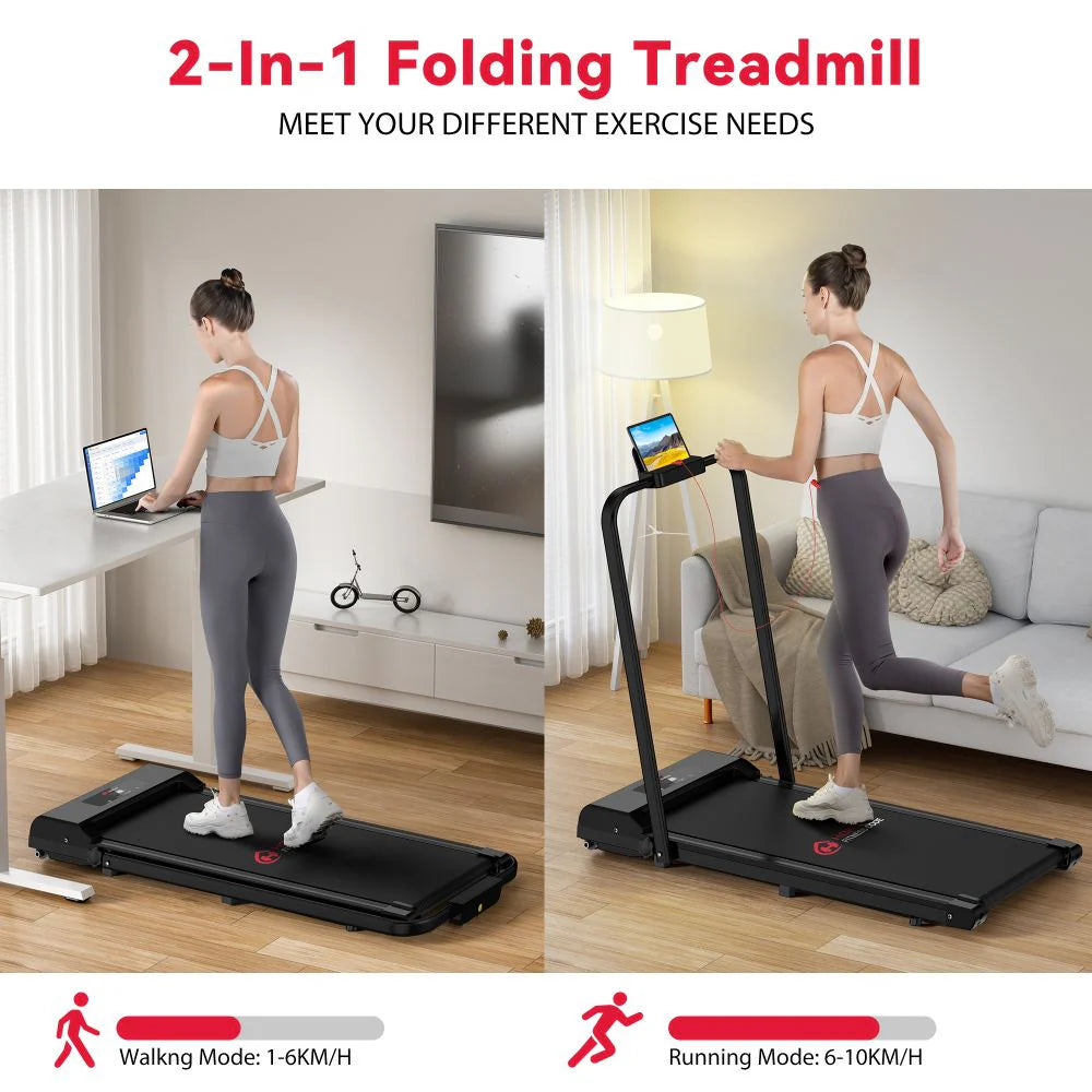 C1 Treadmill with Adjustable Speed Range of 1-10 KM/H
