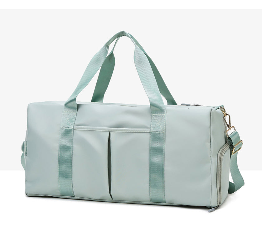 Waterproof Duffel Bag for Fitness and Travel - Unisex Weekender Shoulder Bag for Gym and Swimming