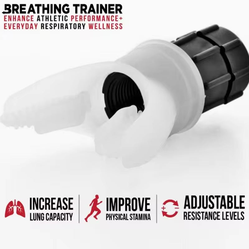Lung Training Respiratory Mouthpiece for Home Health and Fitness Enhancement