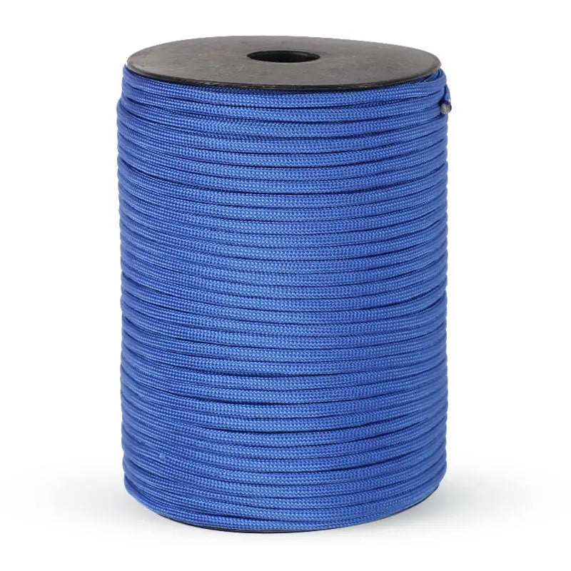 100M Military-Grade 550 Paracord - 9-Core 4mm Outdoor Survival and Camping Utility Rope