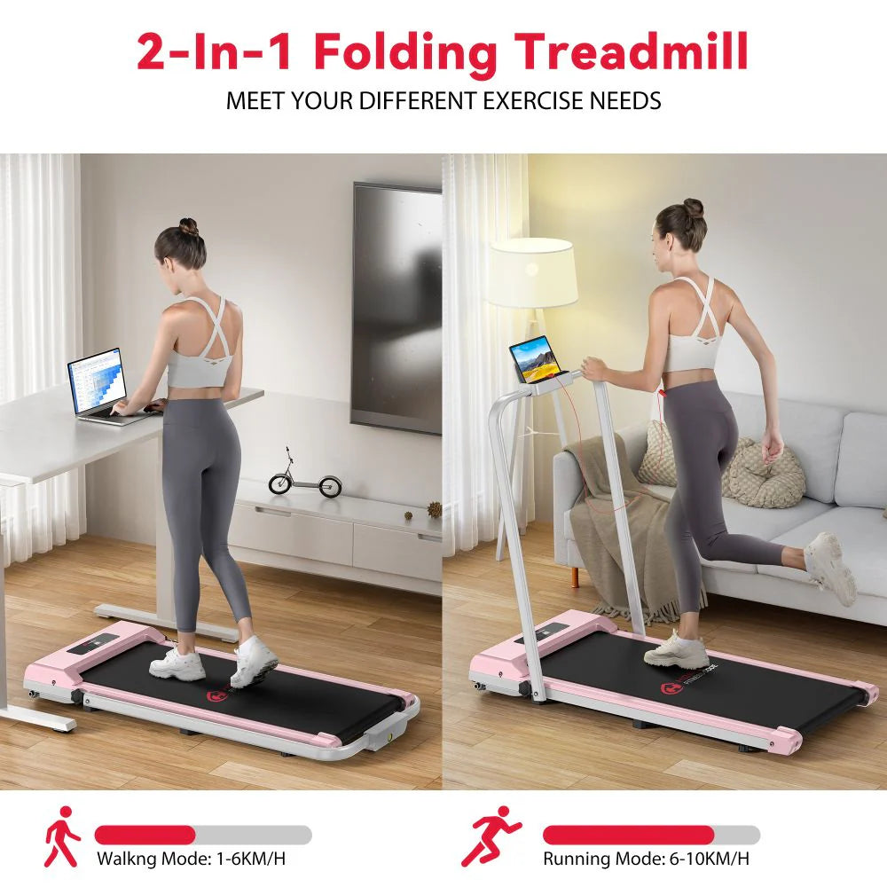 C1 Treadmill with Adjustable Speed Range of 1-10 KM/H