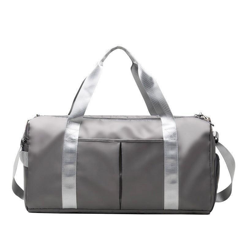 Waterproof Duffel Bag for Fitness and Travel - Unisex Weekender Shoulder Bag for Gym and Swimming
