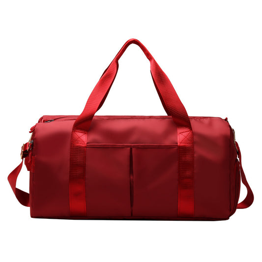 Waterproof Duffel Bag for Fitness and Travel - Unisex Weekender Shoulder Bag for Gym and Swimming